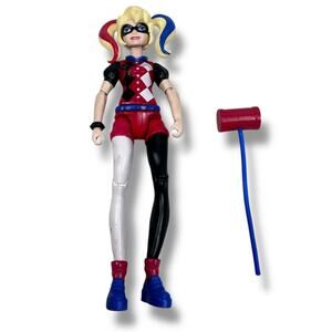 Mattel DC Comics Super Hero Girls Harley Quinn Action Figure 6" Collectable 2015